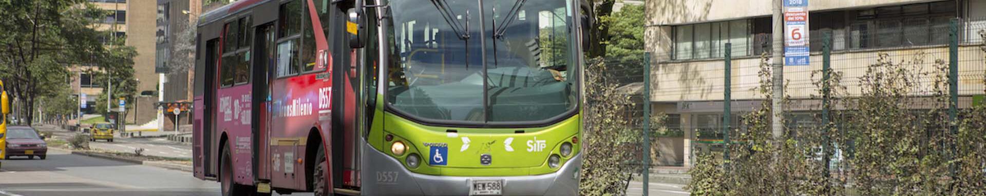 CIF Action Hybrid Bus in Bogotá, Colombia Copyright CIF 2018
