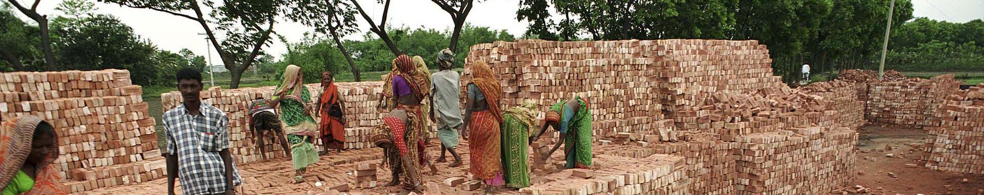World Bank Photo Collection Brick factory outside Dhaka, Bangladesh. Photo: Scott Wallace / World Bank