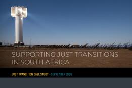 Supporting Just Transitions in South Africa