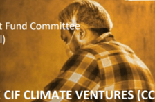 Proposal For the CIF Climate Ventures (CCV) Window