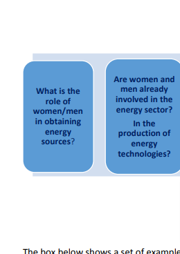 Gender and Energy Access