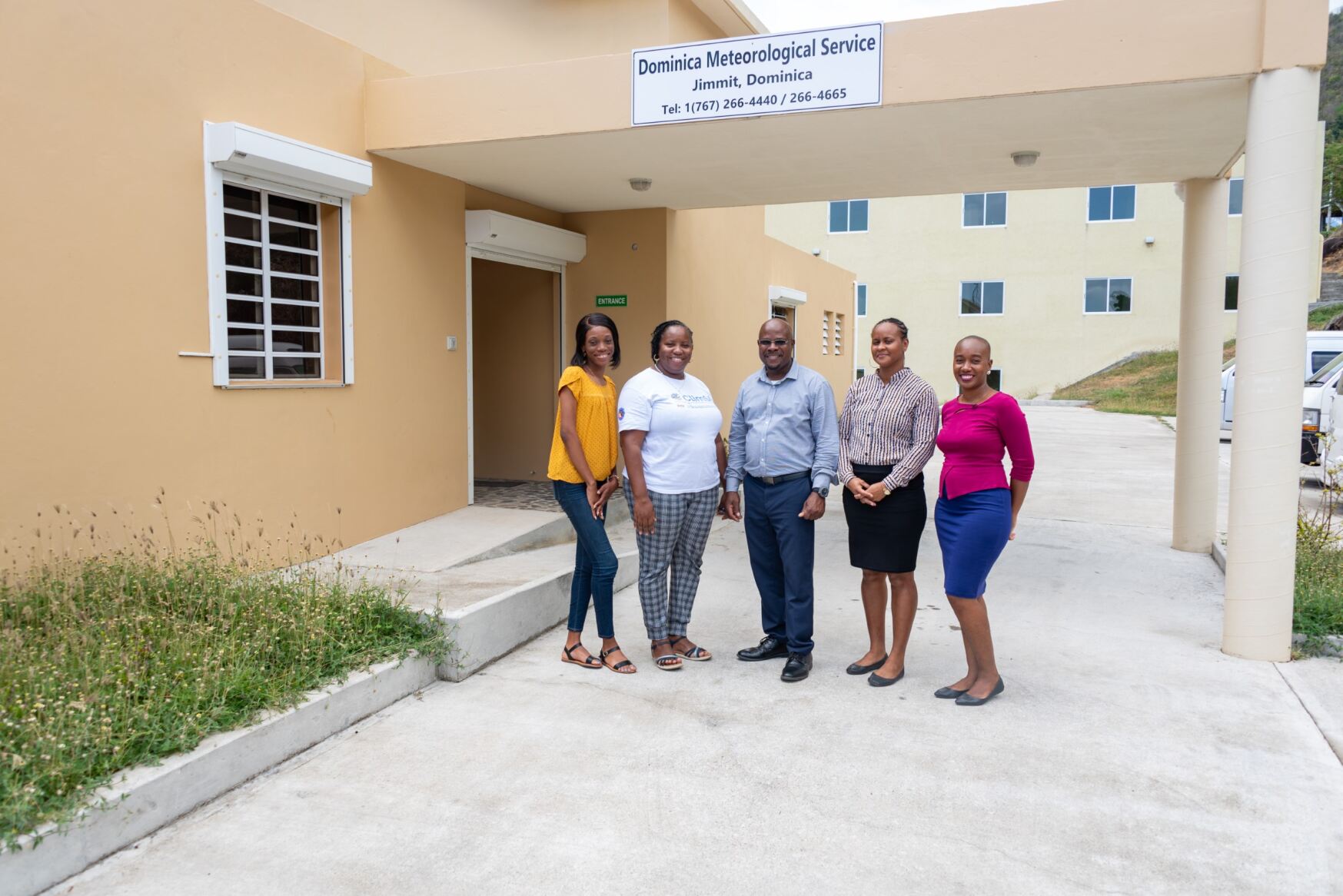 Thumbnail image of CIF funding made possible the building of the new, hurricane proof Met Office in Jimmit, Dominica