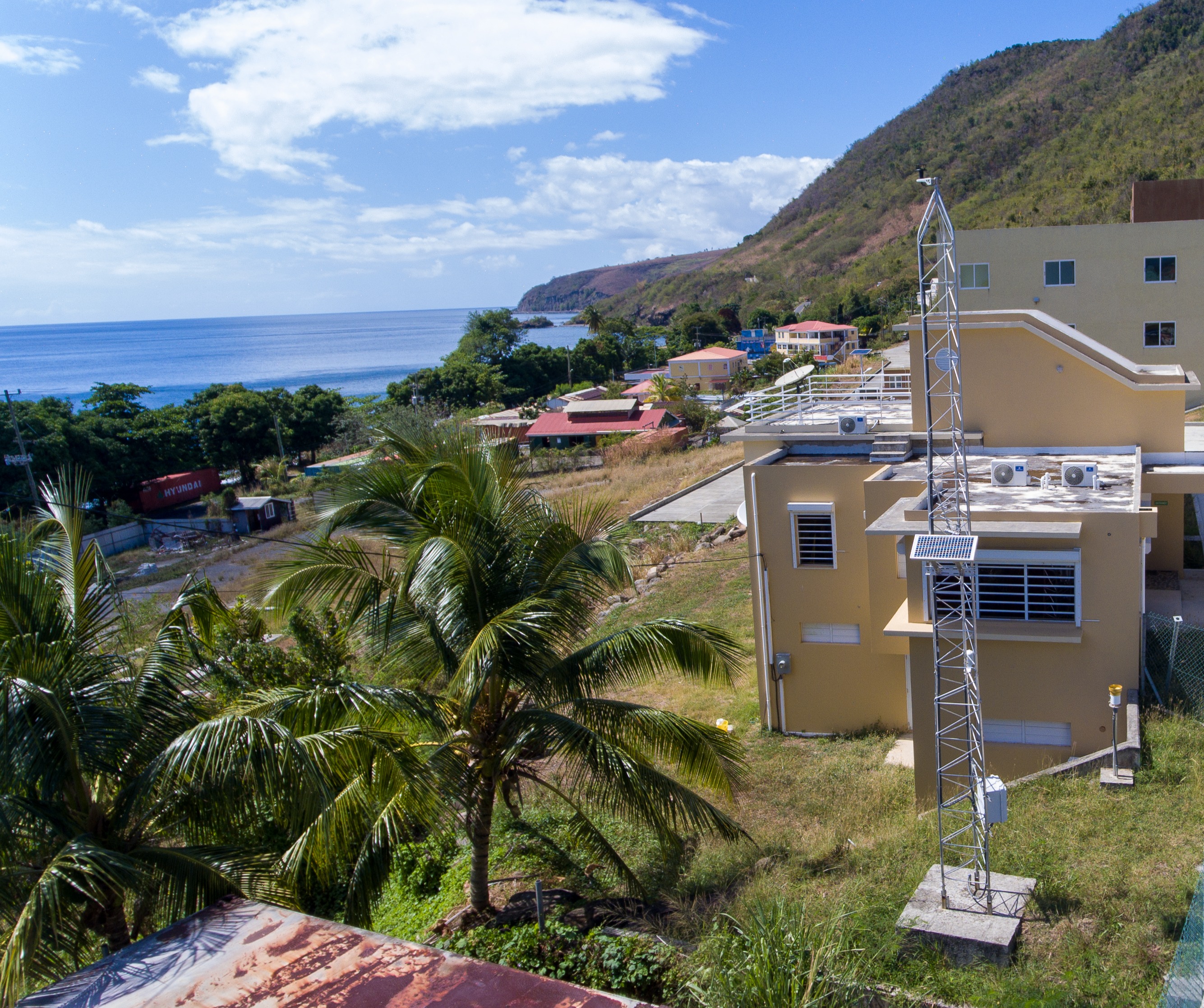 Thumbnail image of meteorological service building in Jimmit, Dominica