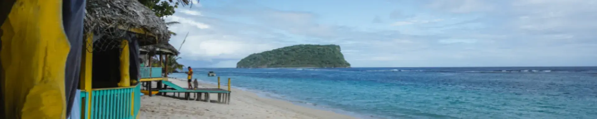 beach fales in samoa