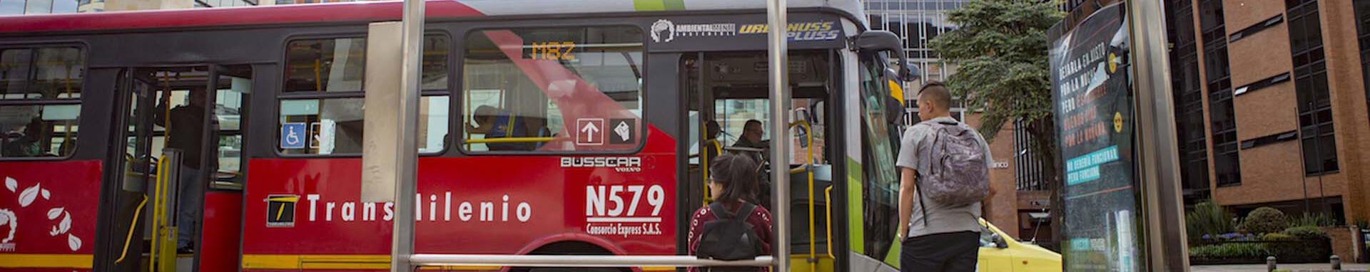 Bogotá, Colombia - CIF@10 Hybrid Bus in Bogotá, Colombia, 2018