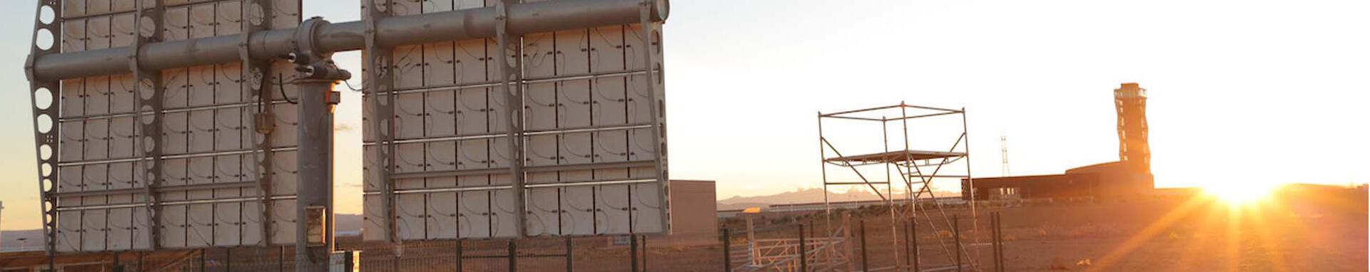 CIF Action NOOR concentrated solar power plant, Morocco. Copyright CIF 2018