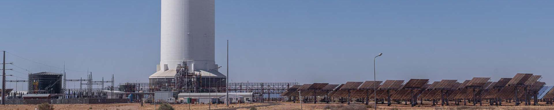CIF Action Khi Solar One, Concentrated Solar Plant, Northern Cape, South Africa