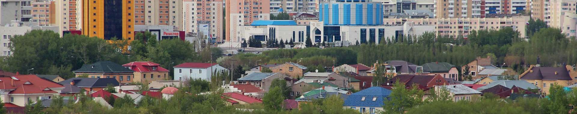 World Bank Photo Collection A view of homes outside of an urban area. Kazakhstan. Photo: Shynar Jetpissova / World Bank