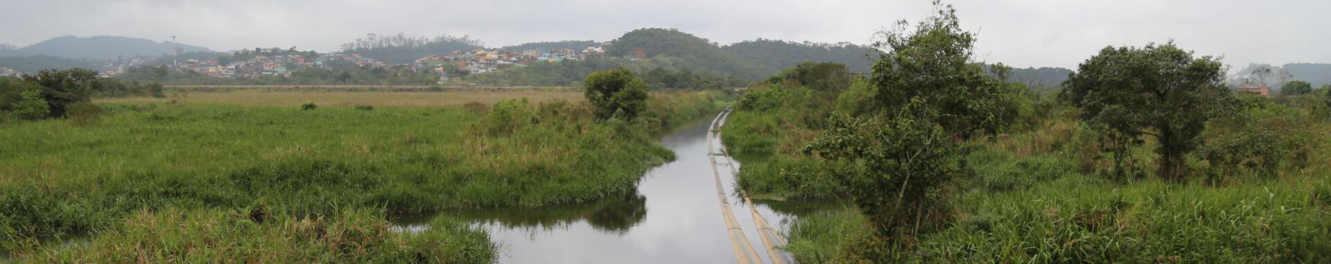 World Bank Latin America and the Caribbean Landscape with the Alto Tietê water system. São Paulo, Brazil. Photo: Mariana Kaipper Ceratti/World Bank.