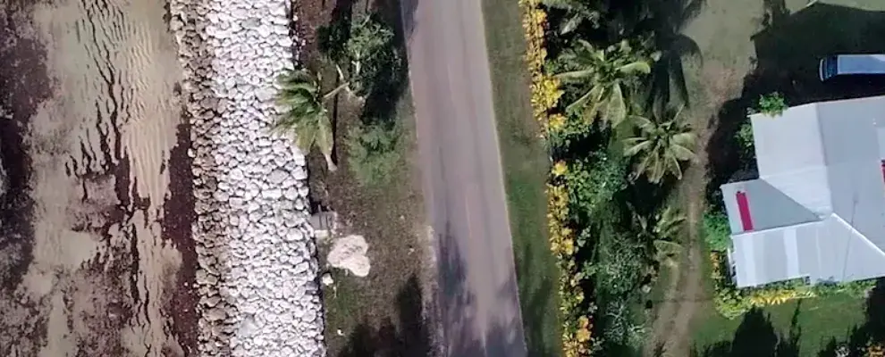 Storm wall Tonga