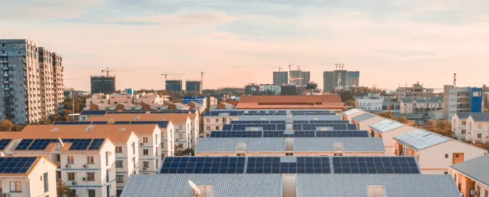 Roof solar panels in Maldives