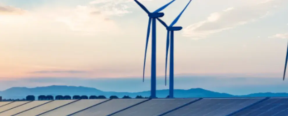 Solar and wind energy