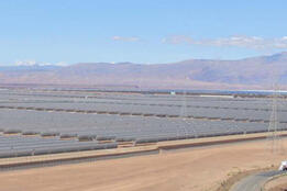 "CIF Action Noor's concentrated solar power plant, Morocco. Copyright CIF 2018"