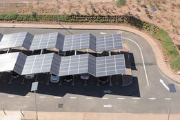 CIF Action Noor's concentrated solar power plant, Morocco. Copyright CIF 2018