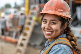 Woman industry worker