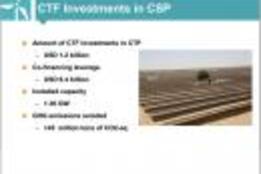 Presentation on CTF investments in Concentrated Solar Power (CSP)