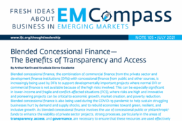 IFC Blended Finance Benefits of Transparency and Access Report