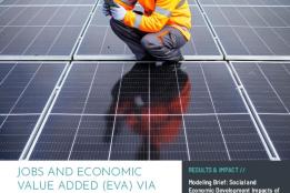Picture of Jobs and Economic Value Added via the Clean Technology Fund (CTF)