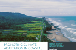 Cover of Promoting Climate Adaptation In Coastal Bangladesh report