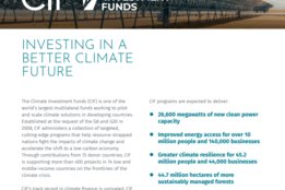 Investing in a Better Climate Future