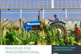 Principles for Transformational Climate Finance to Advance Just and Equitable Climate Solutions