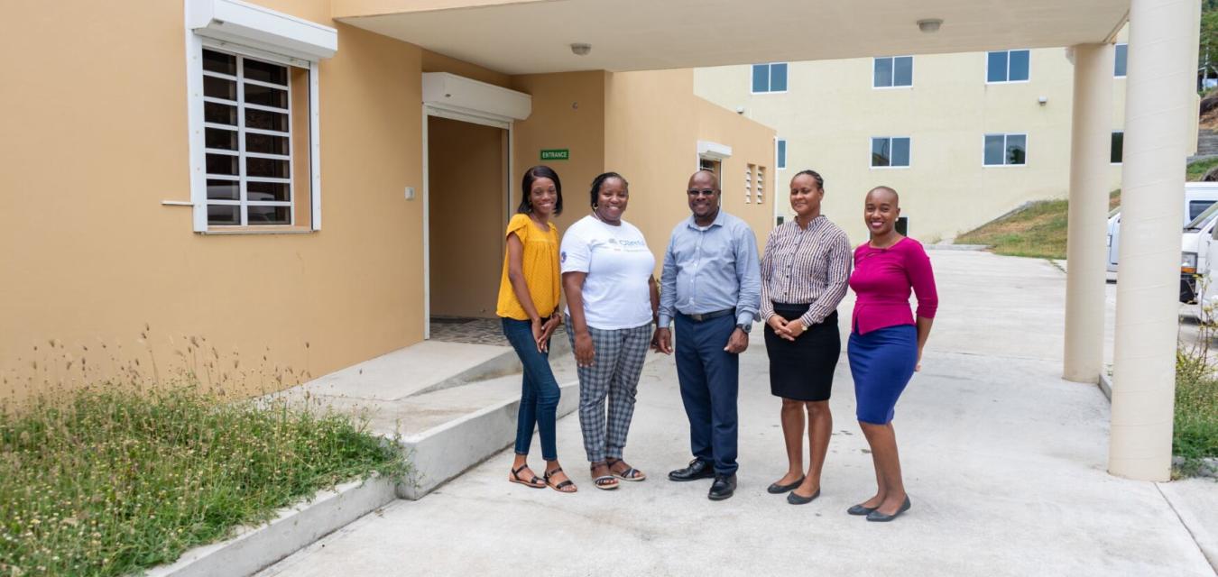 CIF funding made possible the building of the new, hurricane proof Met Office in Jimmit, Dominica
