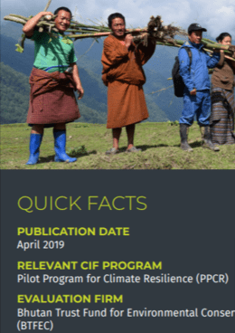 Summary | Sustainable Land Management and Innovative Financing in Bhutan
