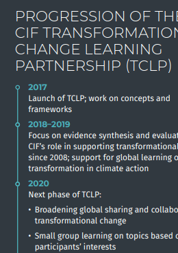 Transformational Change Learning Partnership (TCLP) Overview