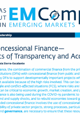 Picture of IFC Blended Finance Benefits of Transparency and Access Report