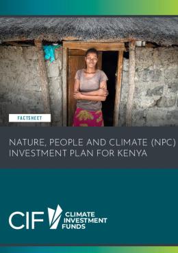 Picture of Nature, People and Climate (NPC) Investment Plan for Kenya
