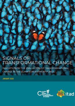 Signals of Transformational Change: Insights from the Evaluation of Transformational Change in the CIF