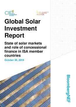 Global Solar Investment Report: State of Solar Markets and Role of Concessional Finance in ISA Member Countries