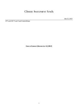 Picture of Code of Conduct (Revised July 12, 2017)